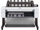HP DesignJet T1600 front transparent