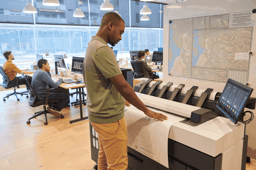 HP DesignJet XL 3800 MFP - ENterprise Lyfestyle 08sm